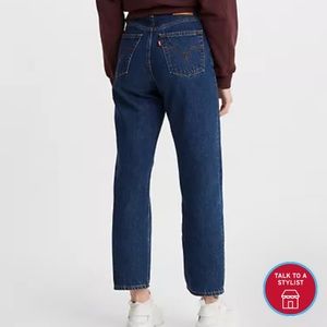 Levi’s Ribcage Straight Ankle Noe Dark Mineral Wash Jean 25